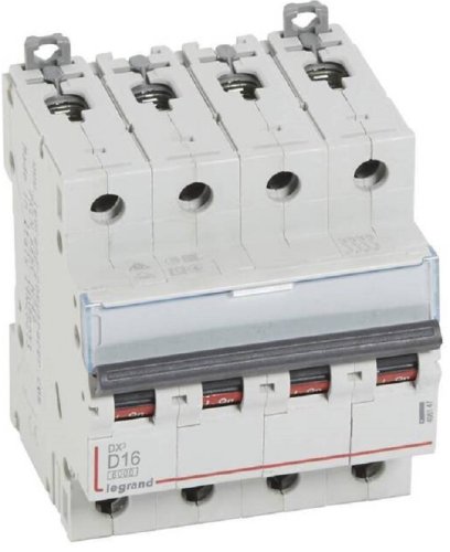 Выключатель автоматический Legrand DX3-E 6000 4п 16А D 10кА картинка